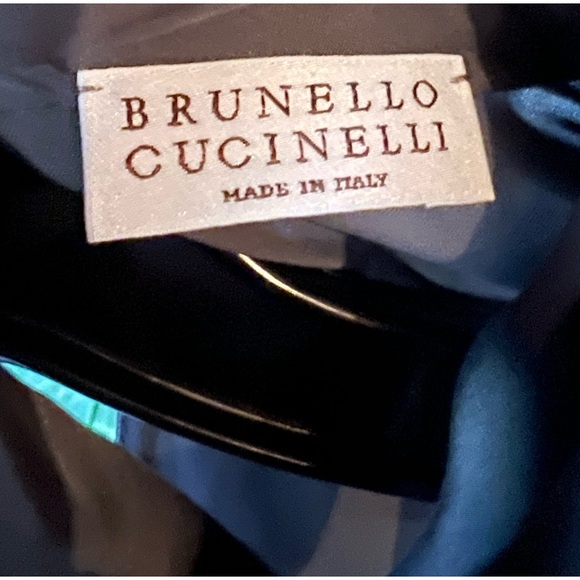 Brunello cucinelli silk studded blouse - Picture 3 of 4